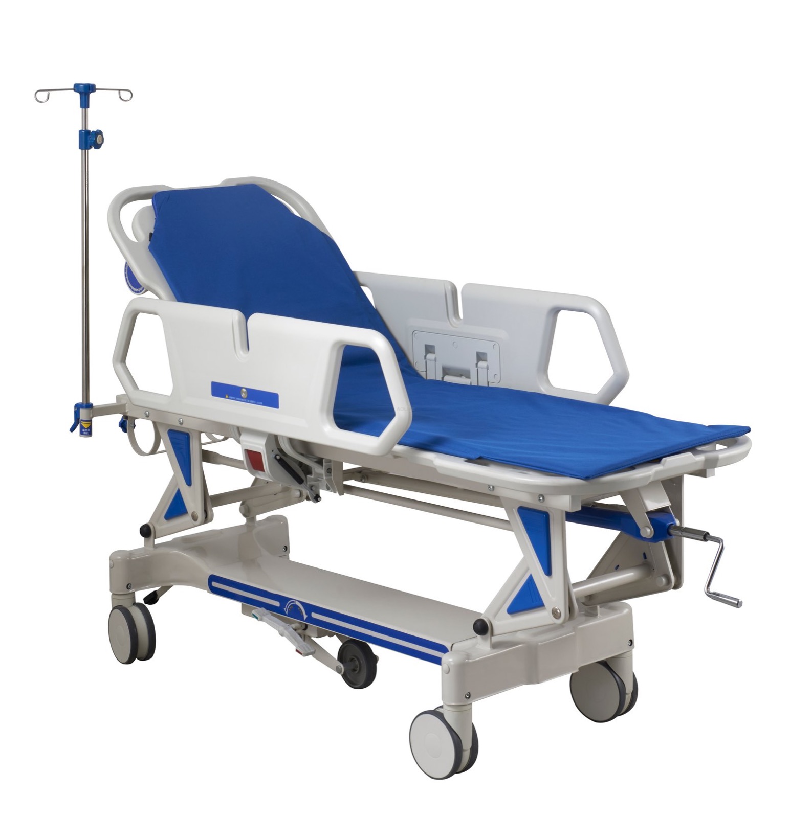 ALK06-H800 Manual Height Adjustable Patient Transfer Stretcher
