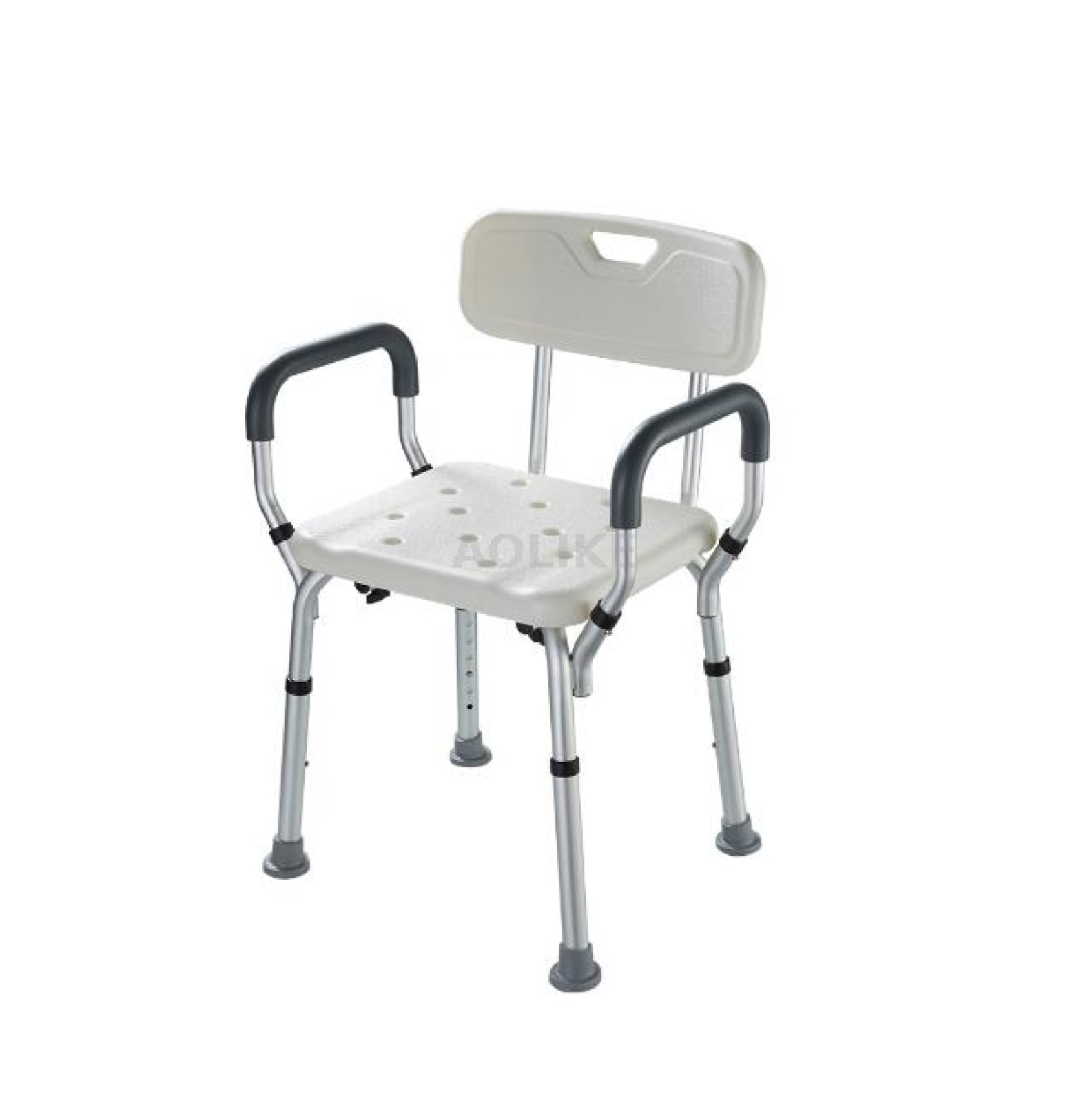 ALK412L Height-Adjustable Shower Chair