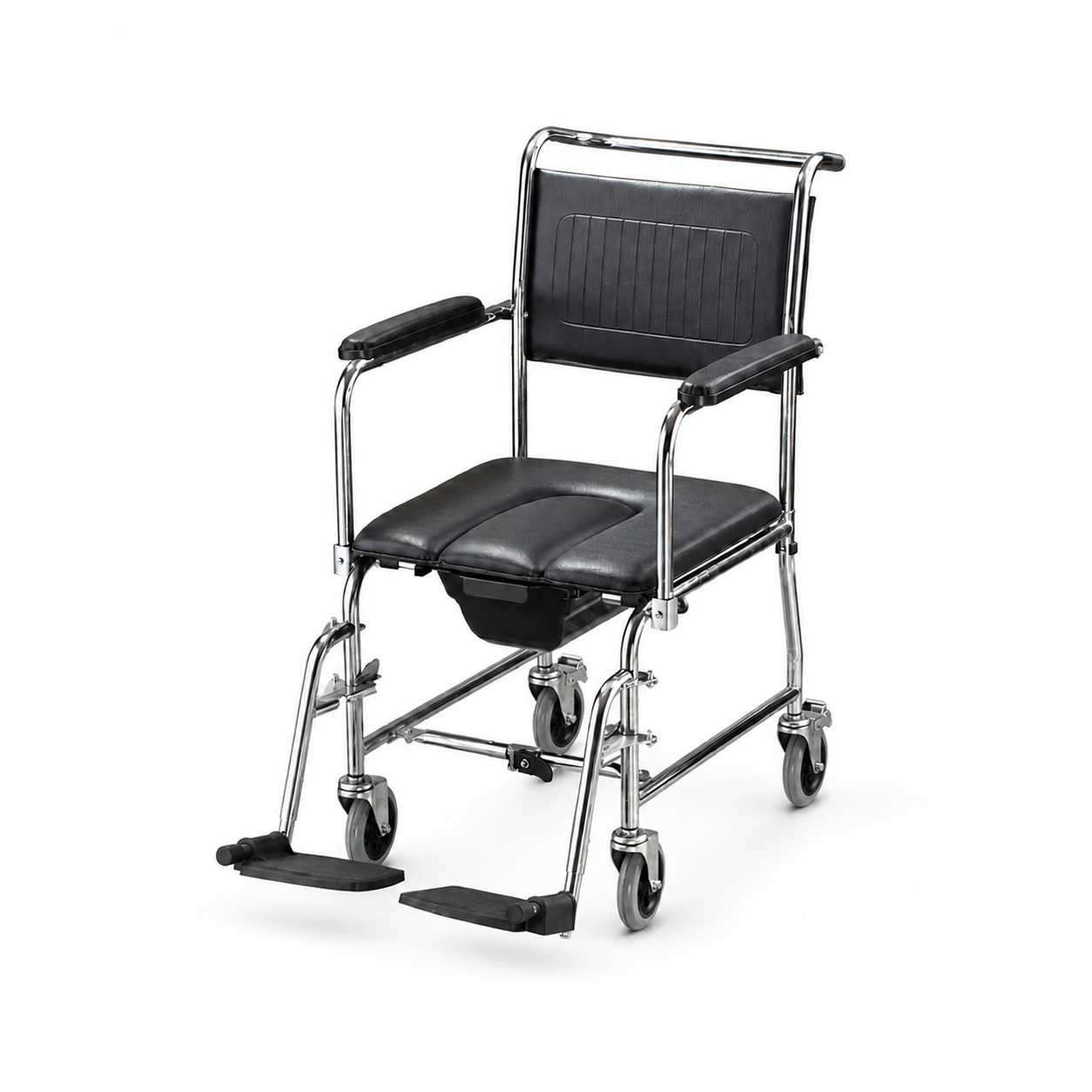 ALK698 Foldable Commode Wheelchair
