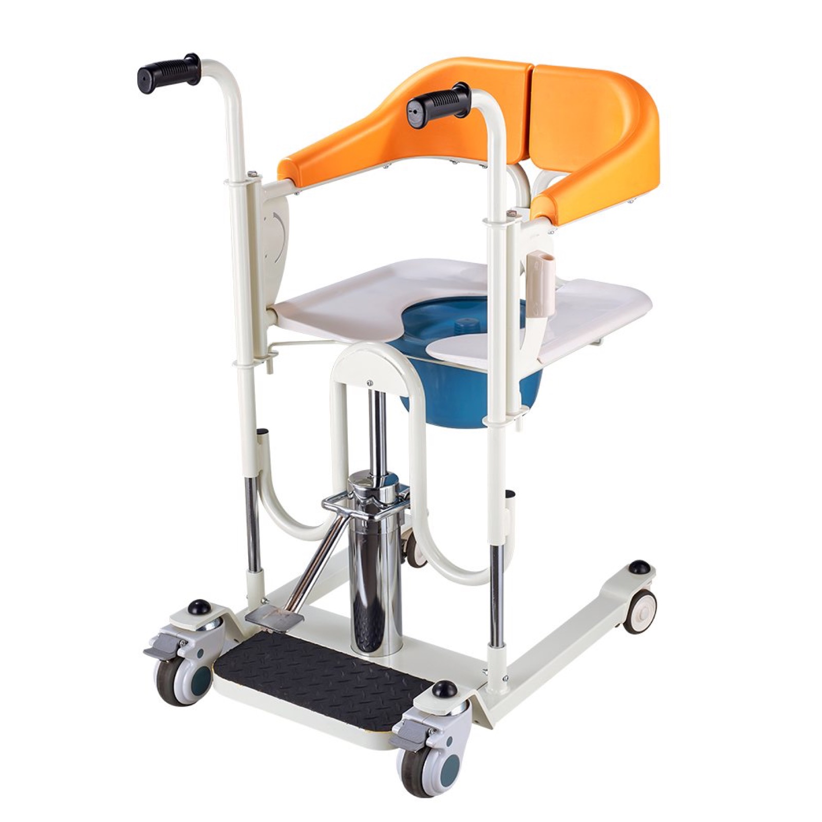 ALK850H Hydraulic Transfer Chair with Commode